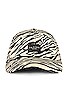 view 2 of 3 Addison Baseball Cap in Ivory Tiger