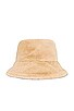 view 4 of 5 Addison Reversible Bucket Hat in Natural