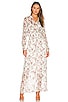 view 1 of 3 Calista Floral Maxi Dress in White Floral