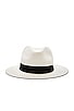 view 3 of 3 Panama Hat in White