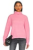view 1 of 4 Pierce Cashmere Turtleneck Sweater in Pink