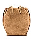 view 2 of 6 Dayton Drawstring Mini Bag in Camel Suede