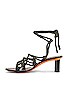 Infinity Heeled Tie Sandal, view 5 of 5, click to view large image.