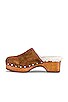 view 5 of 5 Mara Clog in Chestnut