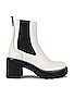 view 1 of 5 Shiloh Mid Chelsea Bootie in White