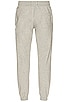 view 3 of 4 Cuffed Sweatpant in Heather Grey
