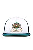 view 1 of 4 Menthol Trucker Hat in Menthol & White