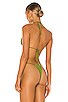 view 3 of 4 x REVOLVE Bixi Bikini Top in Matcha