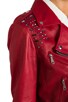 view 7 of 8 Embellished Wes Moto Jacket in Lipstick