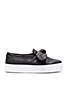 view 1 of 6 Stacey Studded Sneaker in Black Lamba