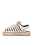 view 5 of 5 Gema Espadrille in Stone Nubuck Snake