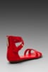 view 4 of 5 Bettina Sandal in Hot Red