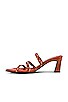 view 5 of 5 French Braid Sandal in Cinnamon & Coral