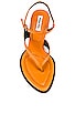 view 4 of 5 Leaf Ankle Flip Flop Sandal in Orange