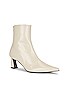 view 2 of 5 Leather Ankle Bootie in Cream