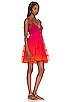 view 2 of 3 Short Dress in Orange & Pink