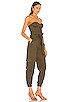 view 2 of 3 Addison Jumpsuit in Army Green