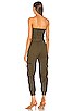 view 3 of 3 Addison Jumpsuit in Army Green