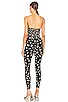 view 3 of 4 Kendall Jumpsuit in Black & Silver Leopard