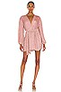 view 1 of 4 Gabrielle Robe Dress in Dusty Rose