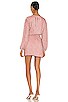 view 3 of 4 Gabrielle Robe Dress in Dusty Rose