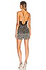 view 3 of 4 Mich Dress in Silver & Black Ombre