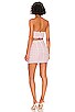 view 3 of 3 Betheny Dress in Pink & White
