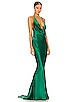 view 3 of 6 Eve Dress in Emerald
