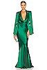 view 5 of 6 Eve Dress in Emerald