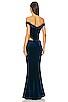 view 3 of 3 Giada Velvet Dress in Navy