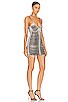 view 2 of 4 Irina Dress in Black & Silver