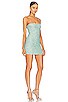 view 2 of 4 Dionne Sequin Dress in Turquoise