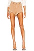 Tessa Shorts by Retrofete, available on revolve.com for $195 Olivia Culpo Shorts Exact Product 