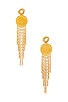 view 1 of 2 Tia Earrings in Gold Luxe