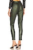 view 3 of 4 Lara Faux Leather Pant in Green