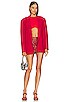 view 4 of 5 Aaliyah Skirt in Red