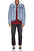Denim Sherpa Jacket, view 4 of 4, click to view large image.