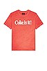 view 1 of 4 Coca Cola Is It Tee in Washed Red