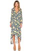 view 1 of 3 Camille Wrap Dress in Floral