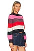 view 2 of 4 Covergirl Gigi Knit Sweater in Holiday Stripe