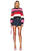view 4 of 4 GIGI セーター in Holiday Stripe
