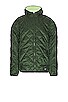 view 1 of 6 Tundra Quilted Hooded Jacket in Camping Green