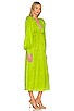 view 2 of 4 Zelly Dress in Acid Lime