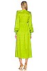 view 3 of 4 Zelly Dress in Acid Lime