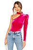 view 1 of 4 Cynthia Velvet Blouse in Rose Pink