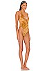 view 2 of 3 Lila One Piece in Gold