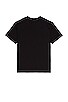 view 2 of 3 Pima Pocket Tee in Black