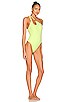 view 2 of 3 Lennon One Piece in Key Lime Snake