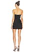view 3 of 3 Konane Corset Mini Dress in Black