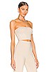 view 2 of 4 Nour Crop Top in Parchment